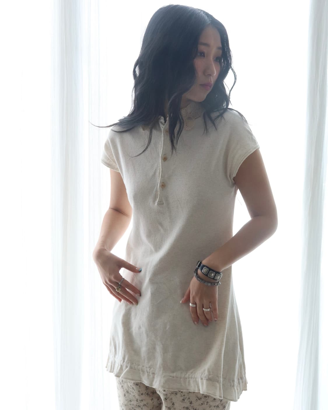 [Kapital] Crochet Lace Collar Blouse 상품이미지5