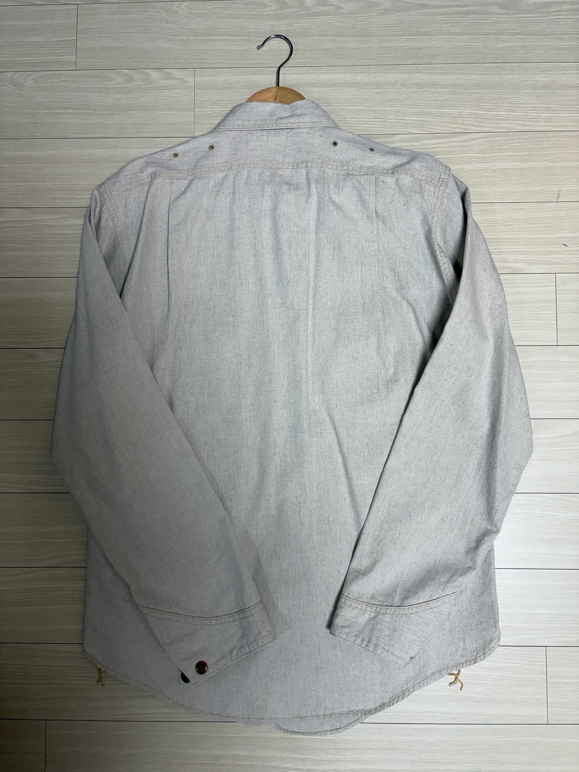 프리휠러스 그레이트 레이크스 몬탁 셔츠 오트밀 (16사이즈) 상품이미지8