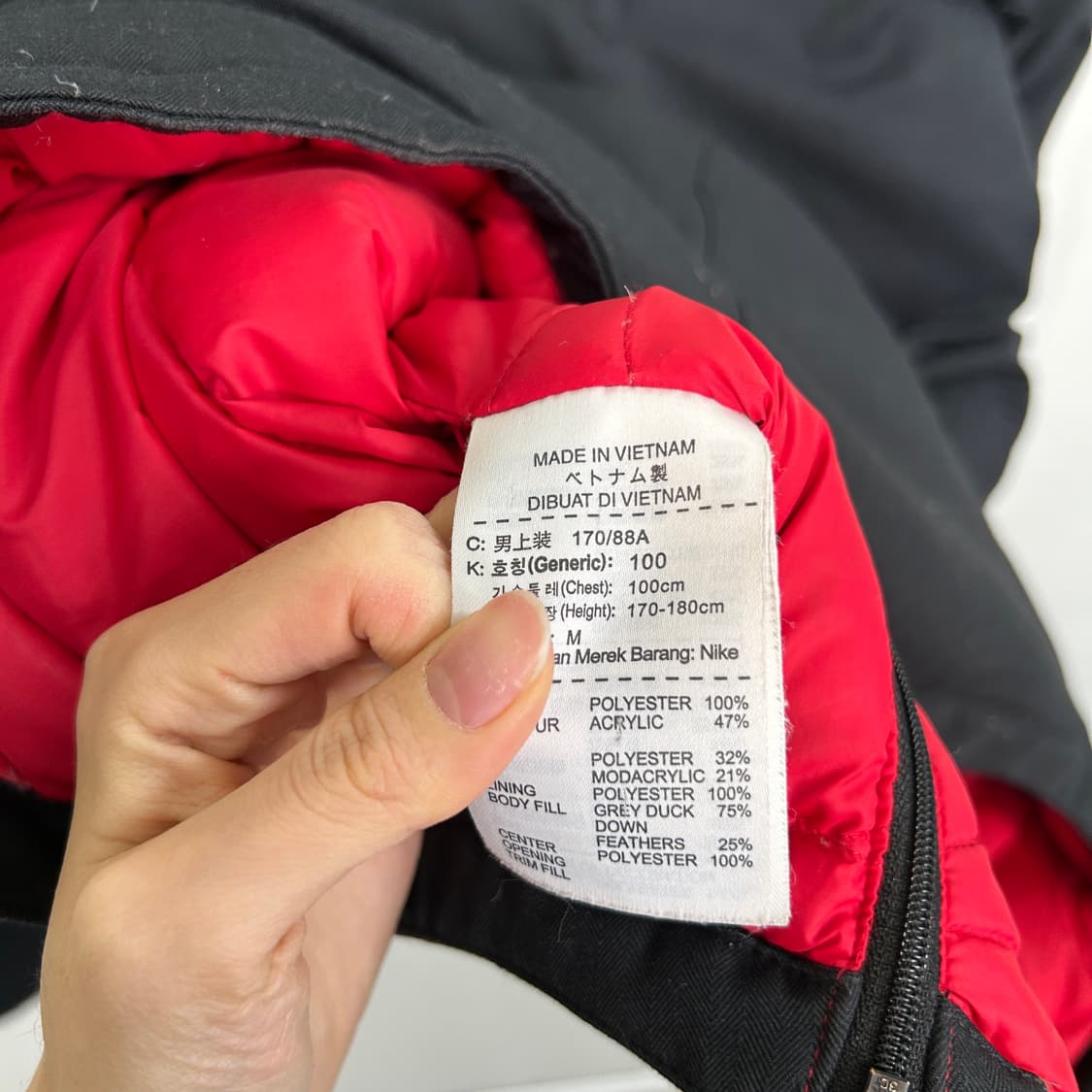 나이키 조던 남성 오리털 패딩 100  상품이미지4