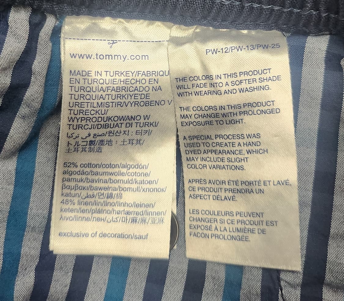 타미힐피거 네이비 하프팬츠 (29-31) 상품이미지4