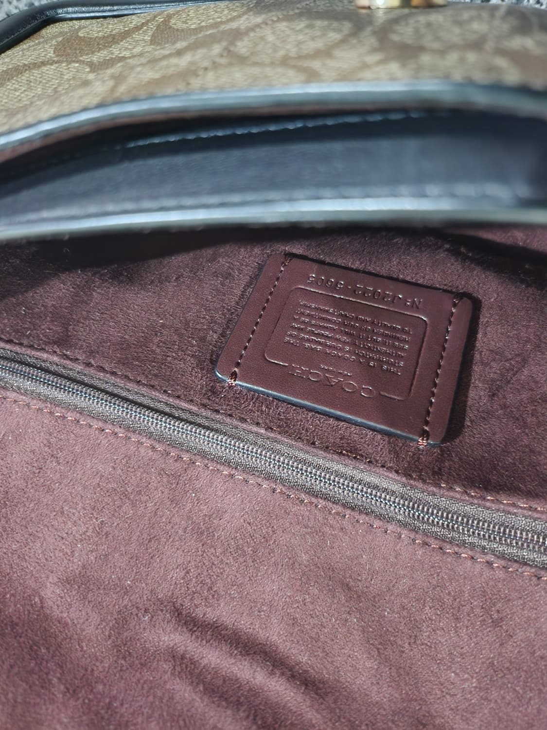 코치 조지 시그니처 캔버스 숄더백  상품이미지6