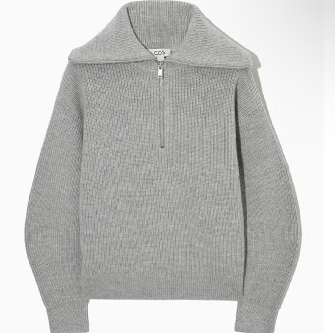 코스 반집업 니트 상품이미지1