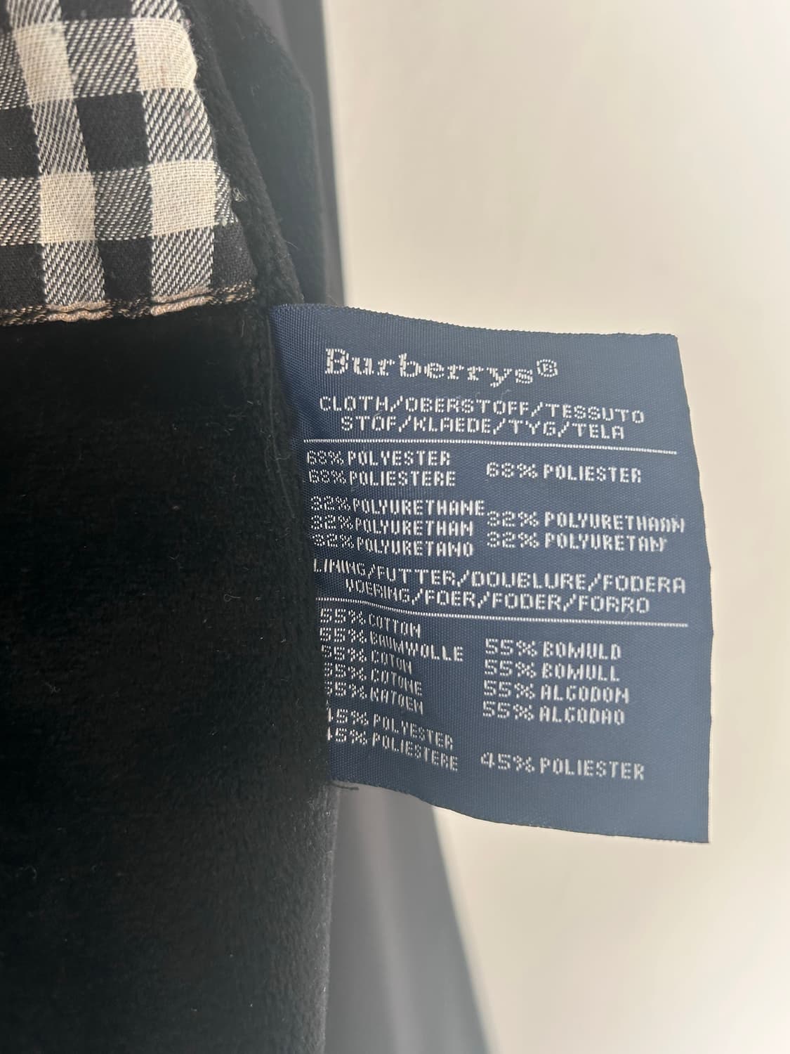 버버리  하이넥 싱글 코트 상품이미지7