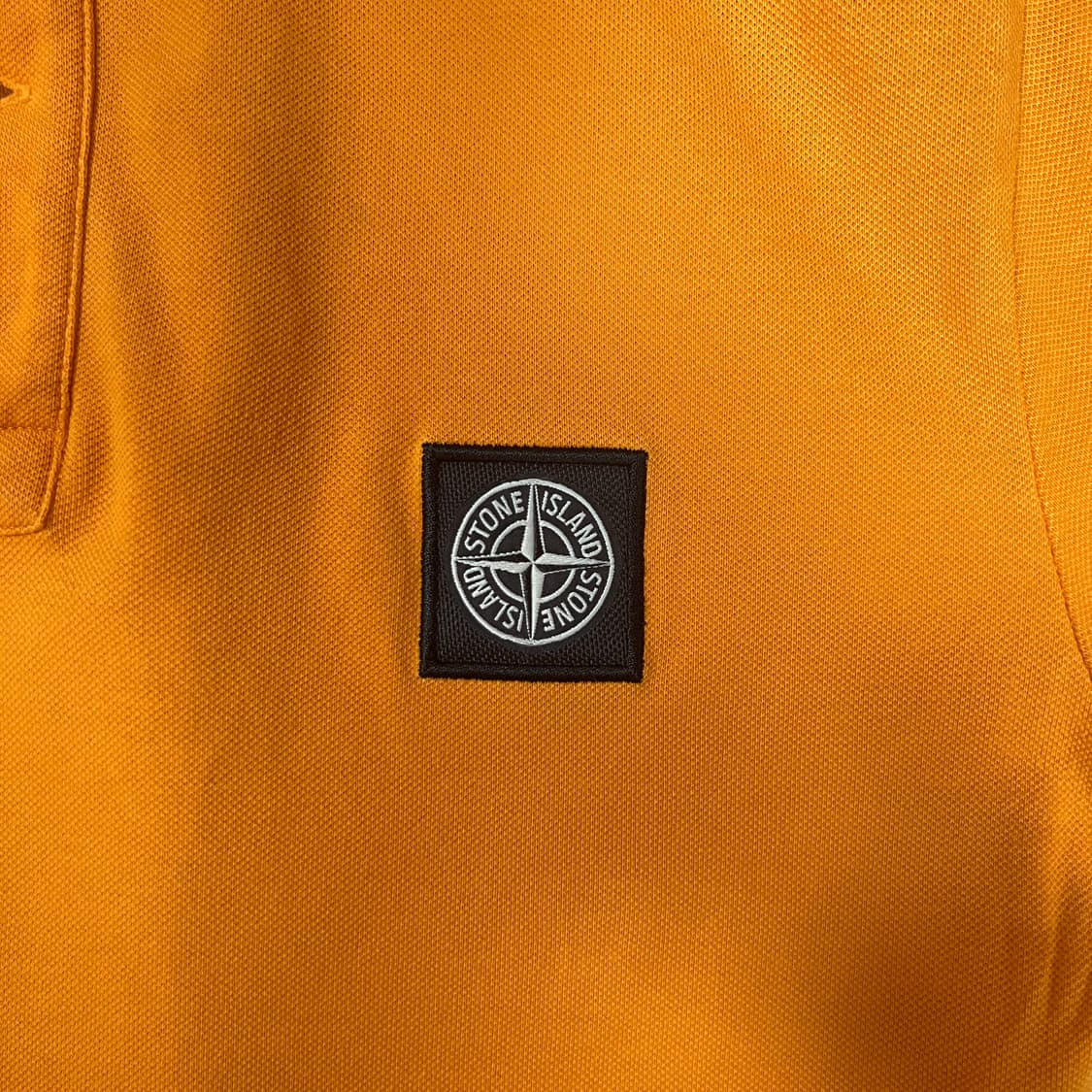 스톤아일랜드 오렌지 카라 반팔 (슬림핏) 상품이미지3