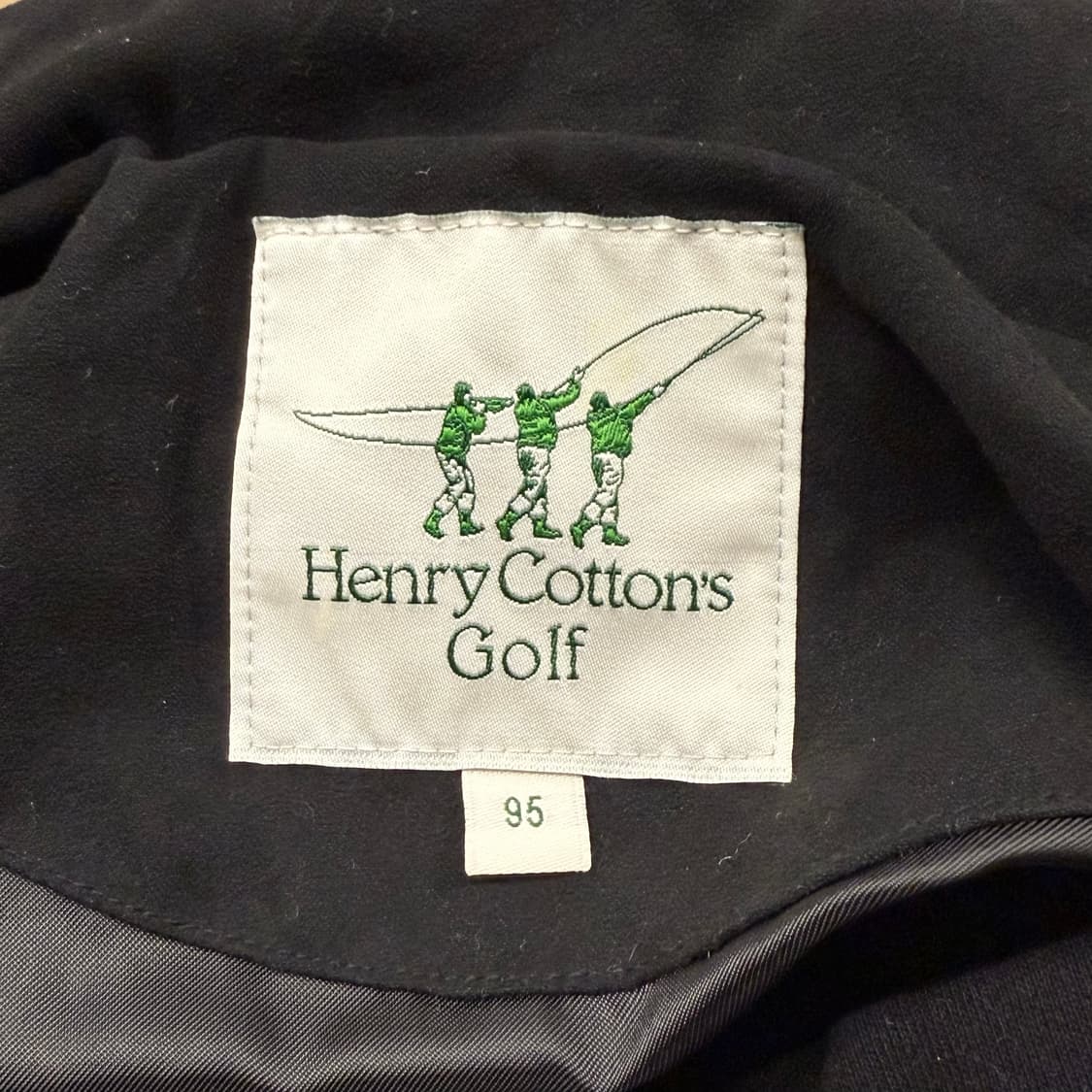 [정품/95] 헨리코튼 블랙 숏패딩 점퍼 b8 상품이미지5