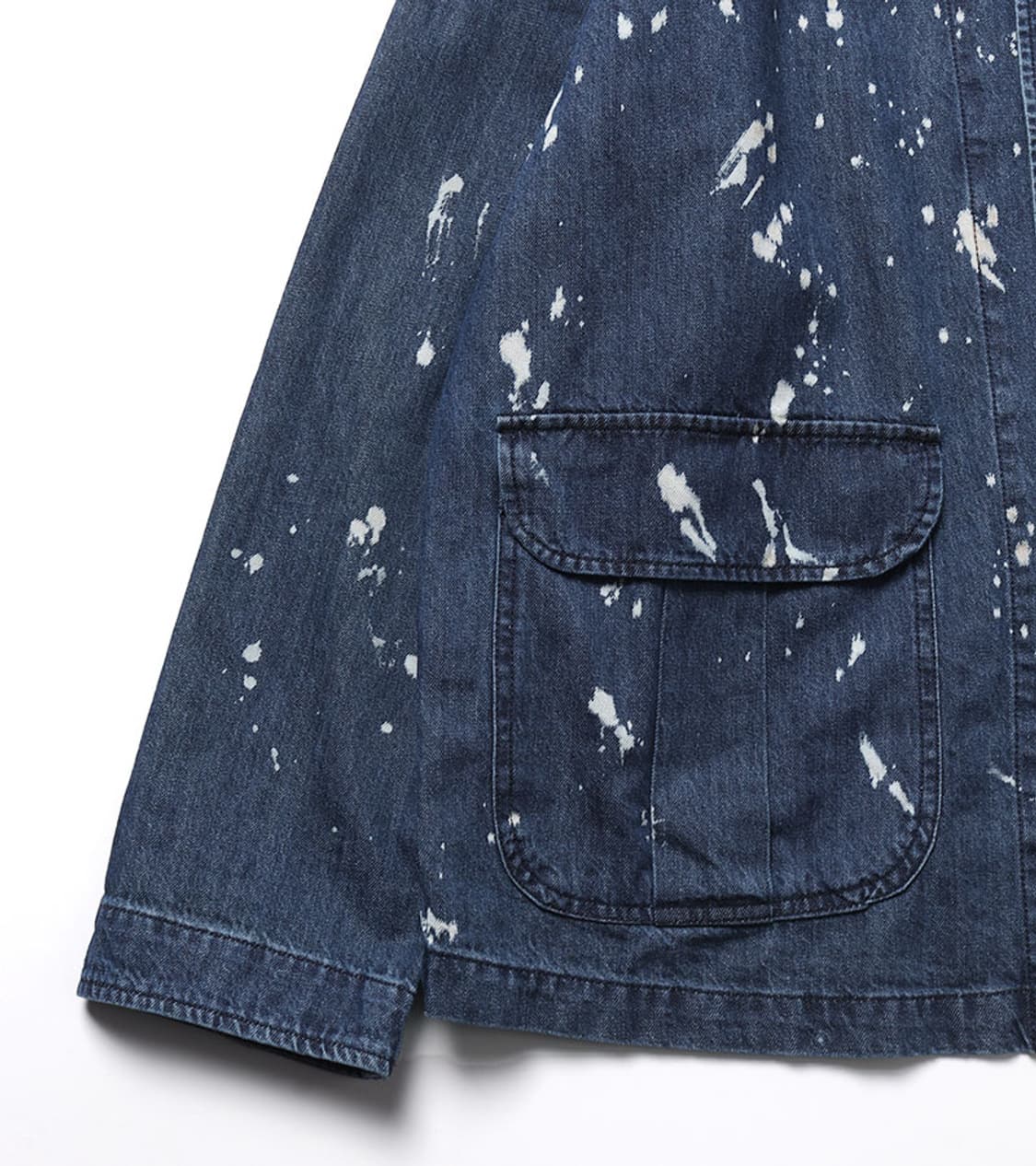 HINSON - 25SS PAINT DENIM COVERALL JACKE 상품이미지4