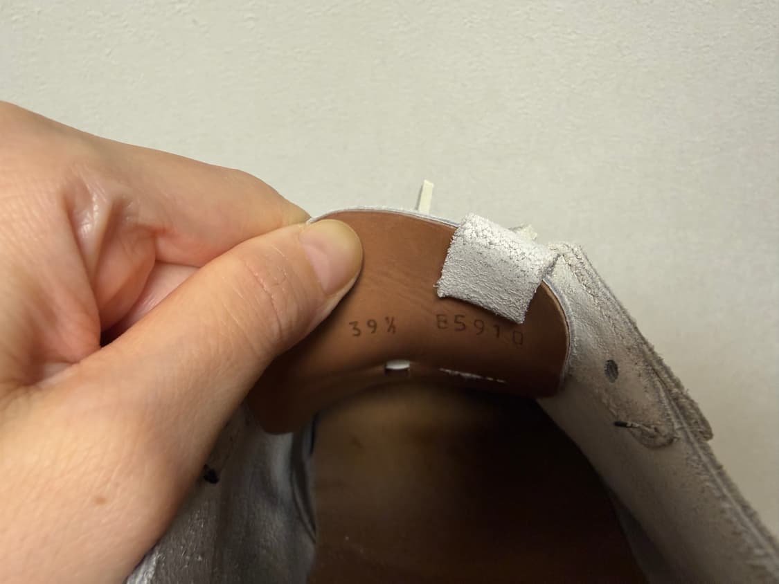 Buttero 카레라 맨 화이트 39.5 상품이미지4