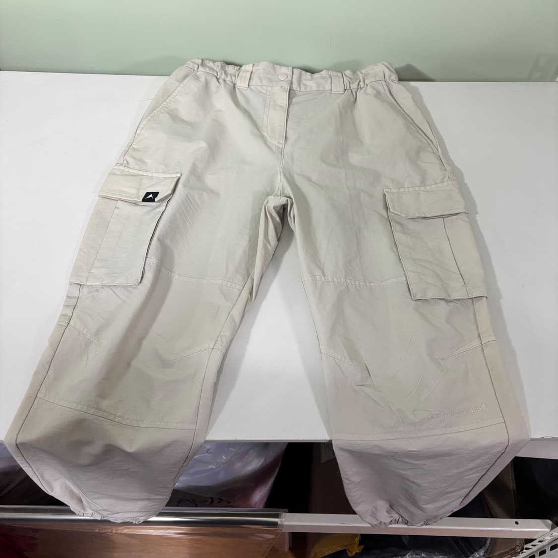 우먼S-M 네파 아이보리 기능성 나일론 카고 조거팬츠 상품이미지2