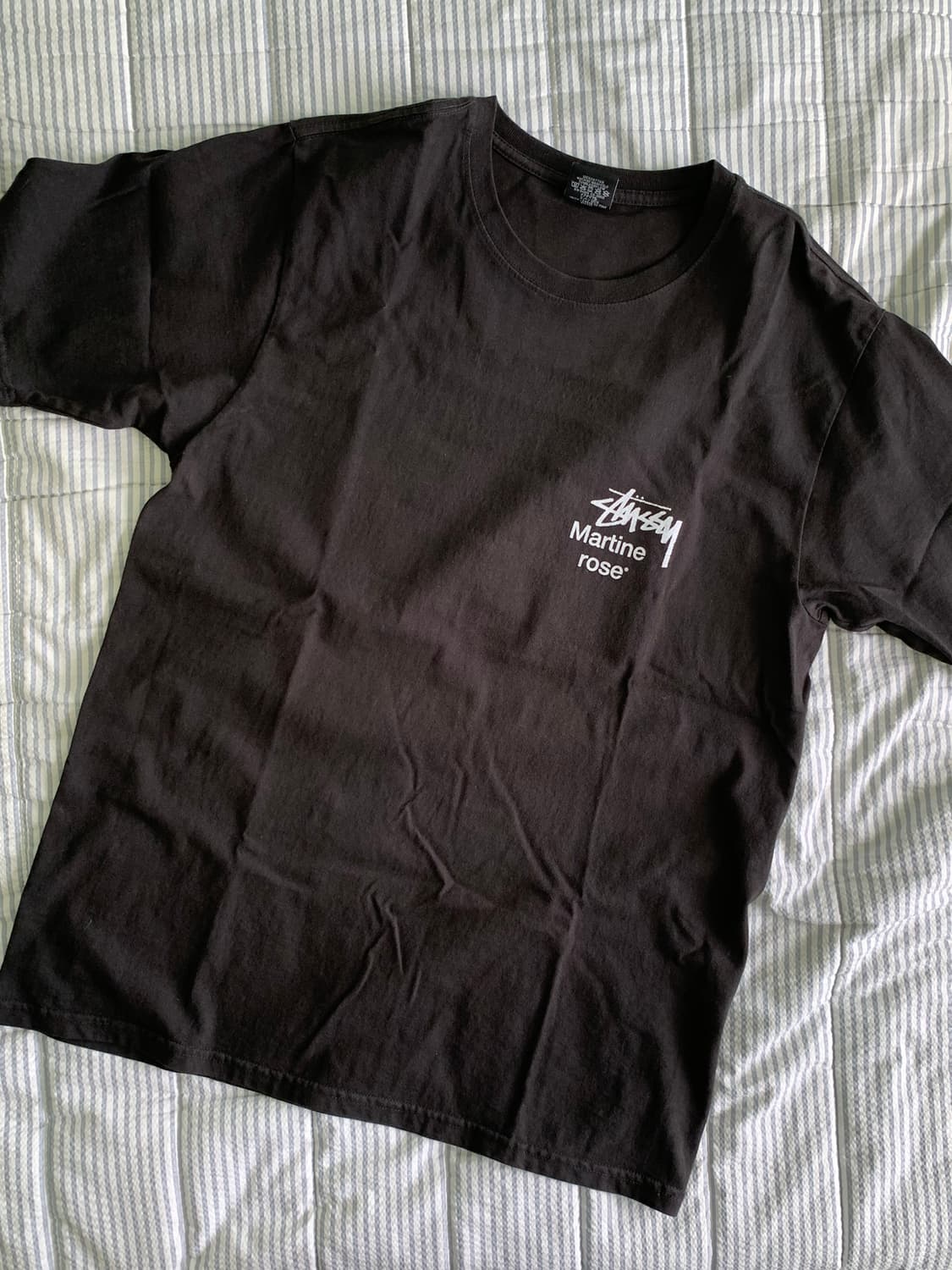Stussy x Martine Rose 콜라주 피그먼트 다이드 티셔츠 상품이미지1