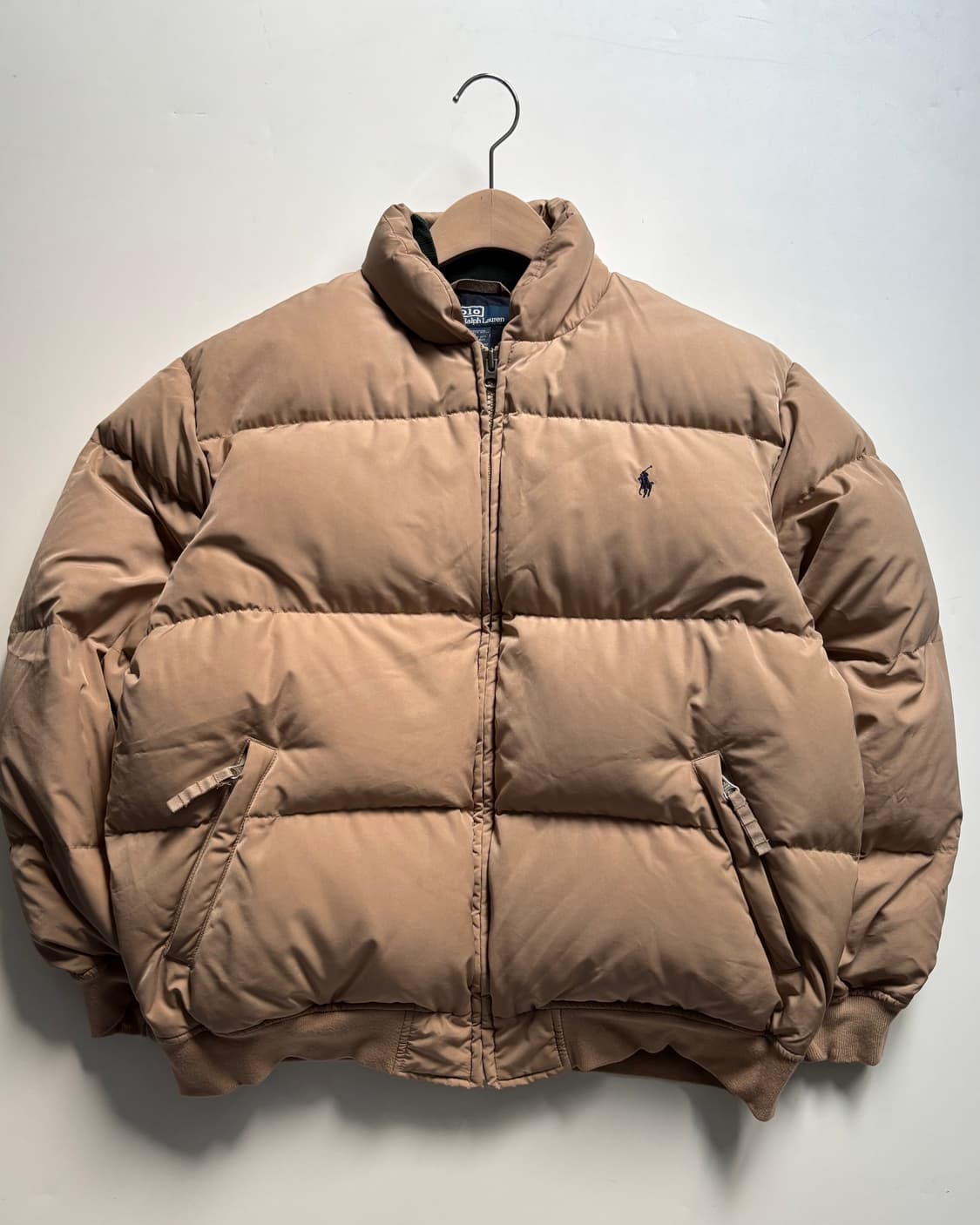 Polo 폴로 랄프로렌 90’s 베이지 컬러 푸퍼 다운 자켓 상품이미지4