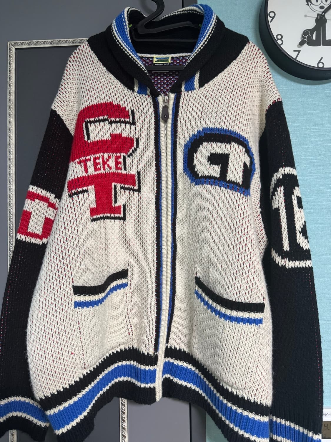 테켓 코위찬 니트 가디건 L사이즈 상품이미지2