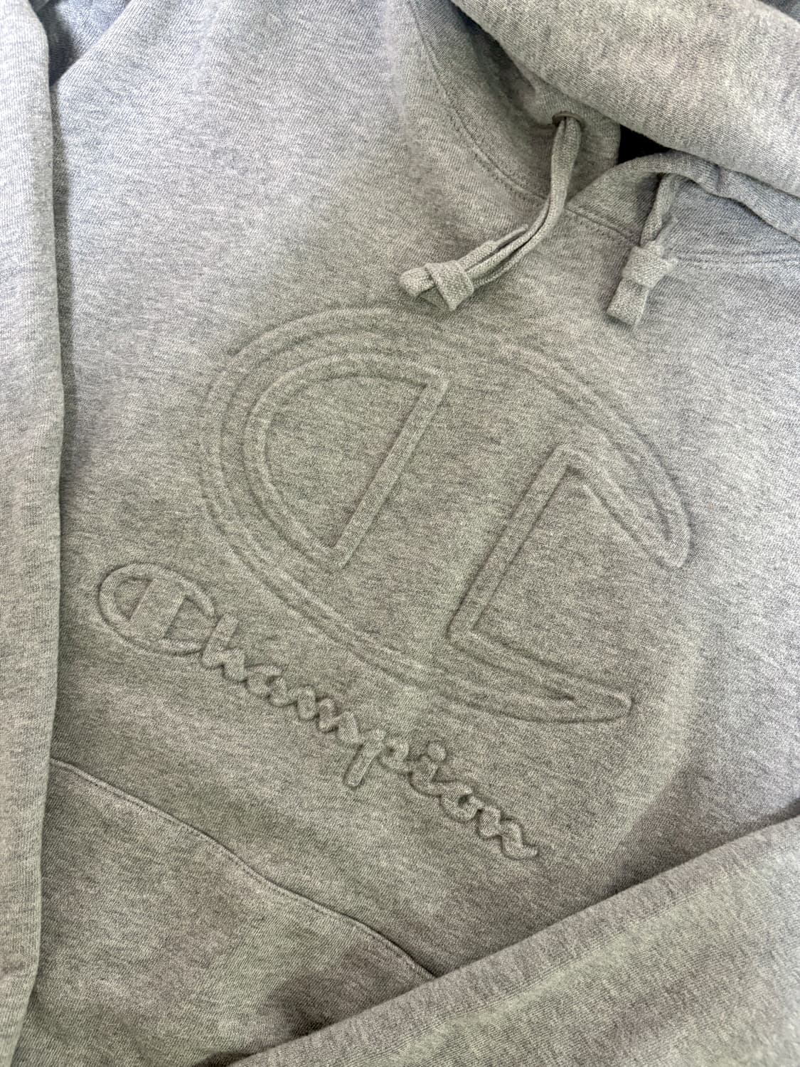 반택가능/챔피온 로고 후드티 상품이미지1