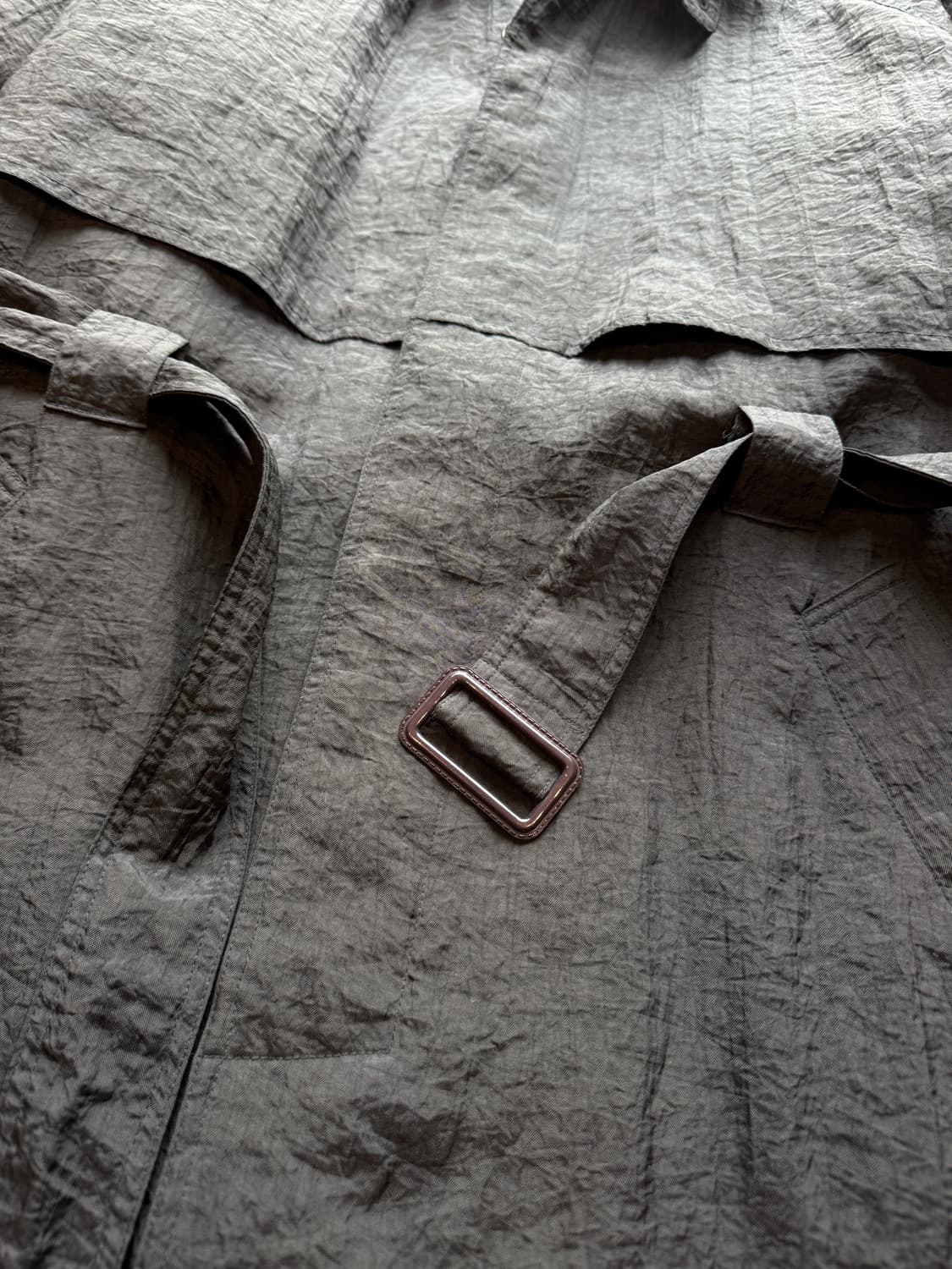 아메리칸 메일 나일론 쉘 트렌치코트 S(XL) 상품이미지8