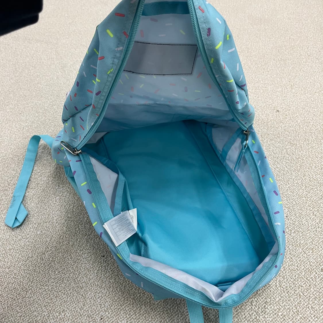 [실측확인] 잔스포츠 스프링클패턴 슈퍼 브레이크 백팩 가방 0119M1 상품이미지5