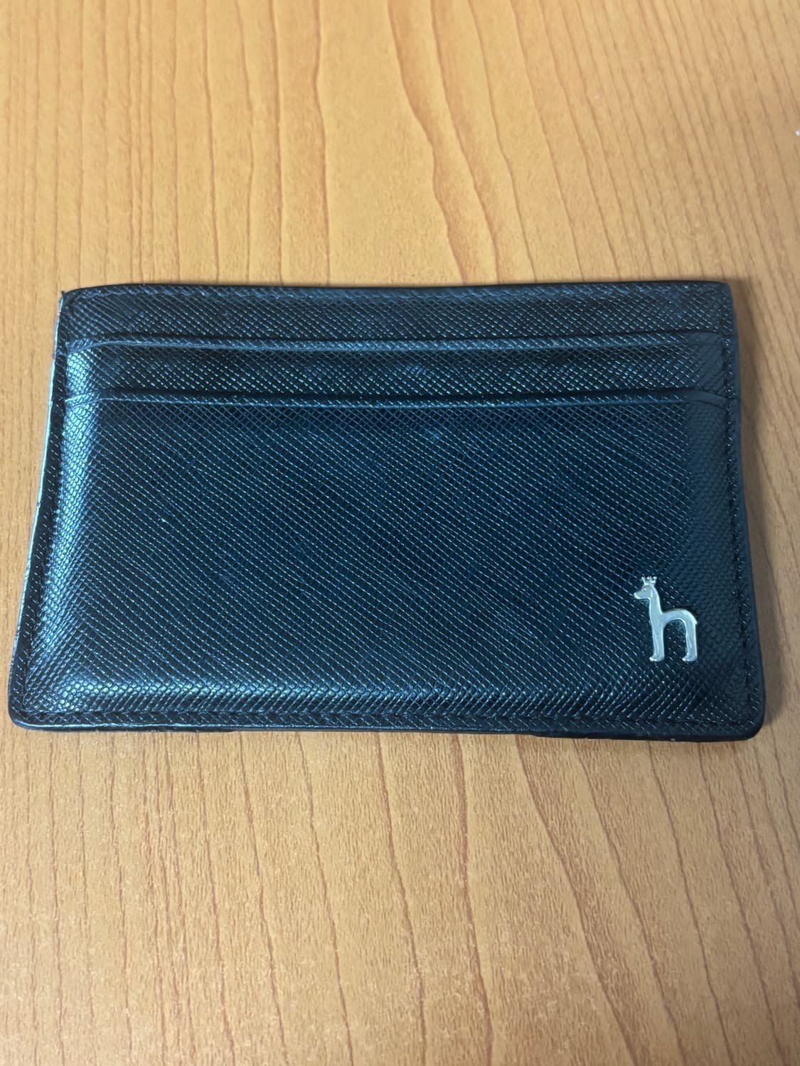 헤지스 블랙 카드지갑 상품이미지1