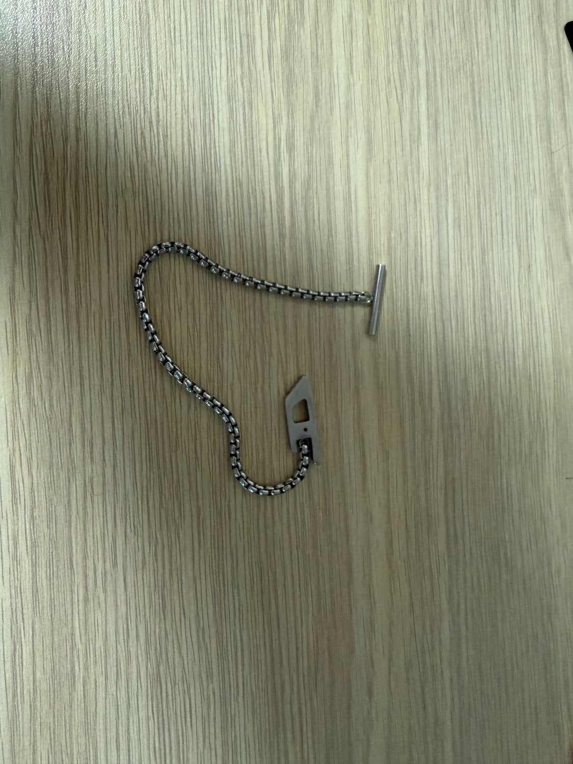 디젤 DX1476 스틸 체인 팔찌 실버 상품이미지2