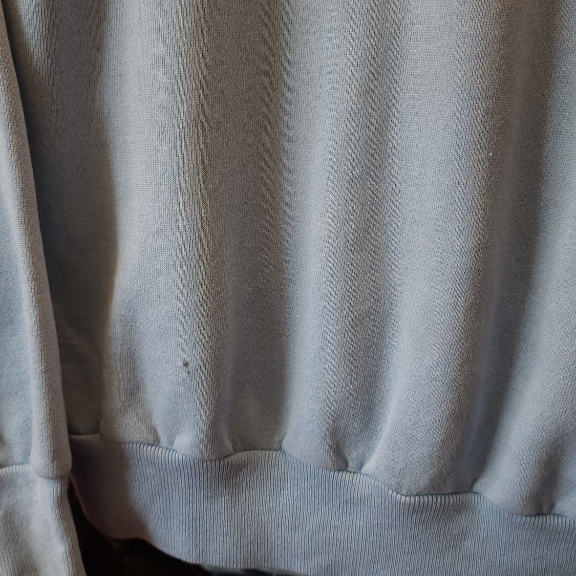 90s pannill 빈티지 스웻셔츠 플레인 스웻셔츠 파스텔 블루 상품이미지5