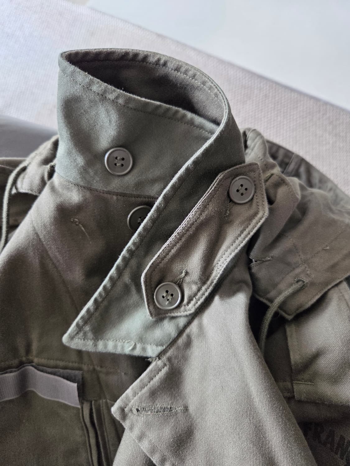 80's 빈티지 프랑스군 m64 필드자켓 92c 야상 밀리터리 상품이미지2