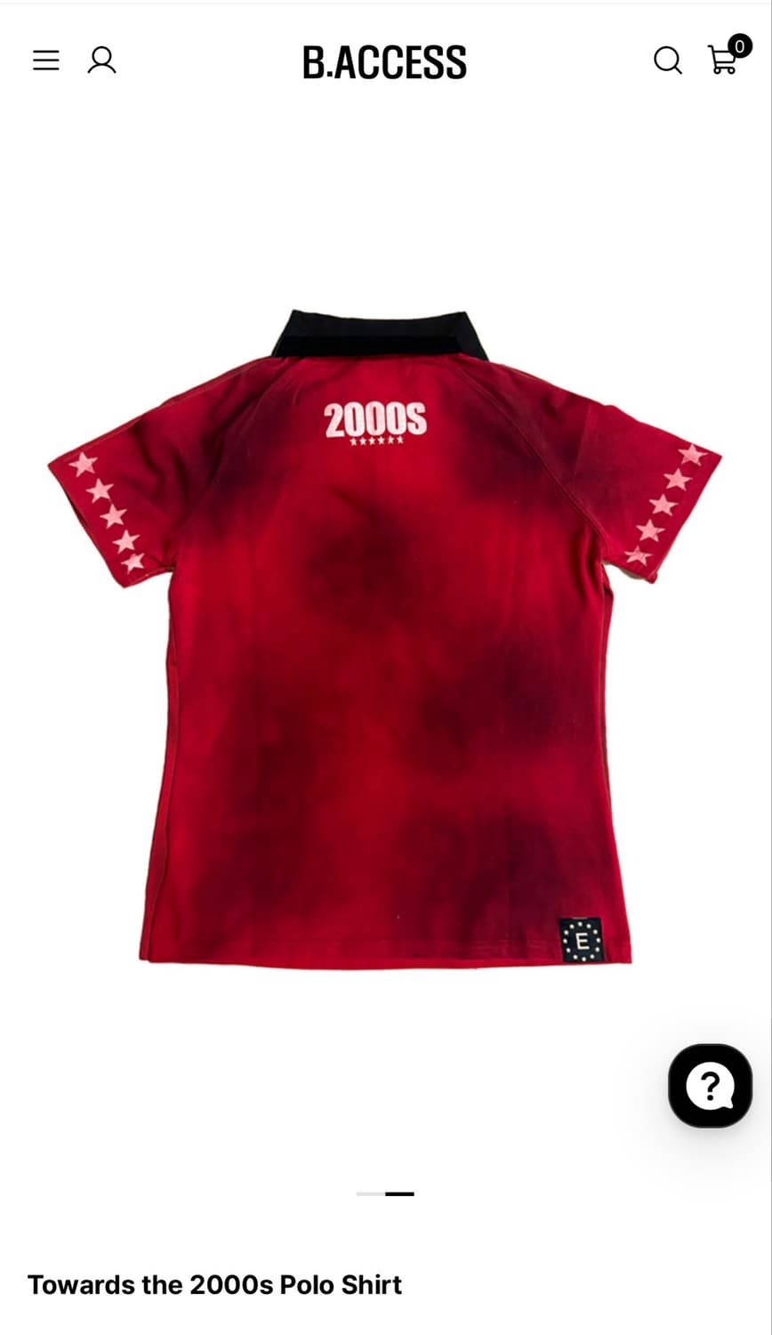 비엑세스 Detw  Towards the 2000s Polo Shirt  상품이미지2