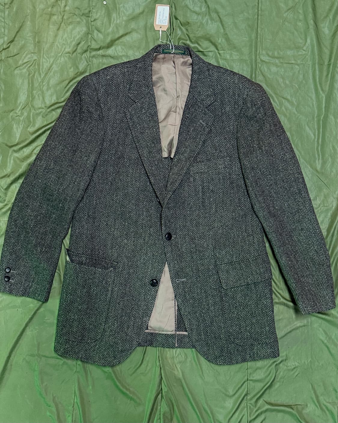 00's Cable Car Clothiers 헤링본트위드 자켓 100 상품이미지1