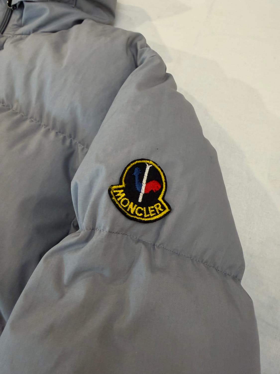 80s 몽클레어 아카이브 일본판 다운 패딩 그레이 상품이미지2