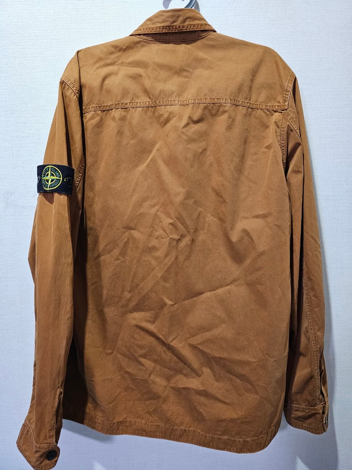 정품 스톤아일랜드 브라운 오버셔츠 100 / L 상품이미지5