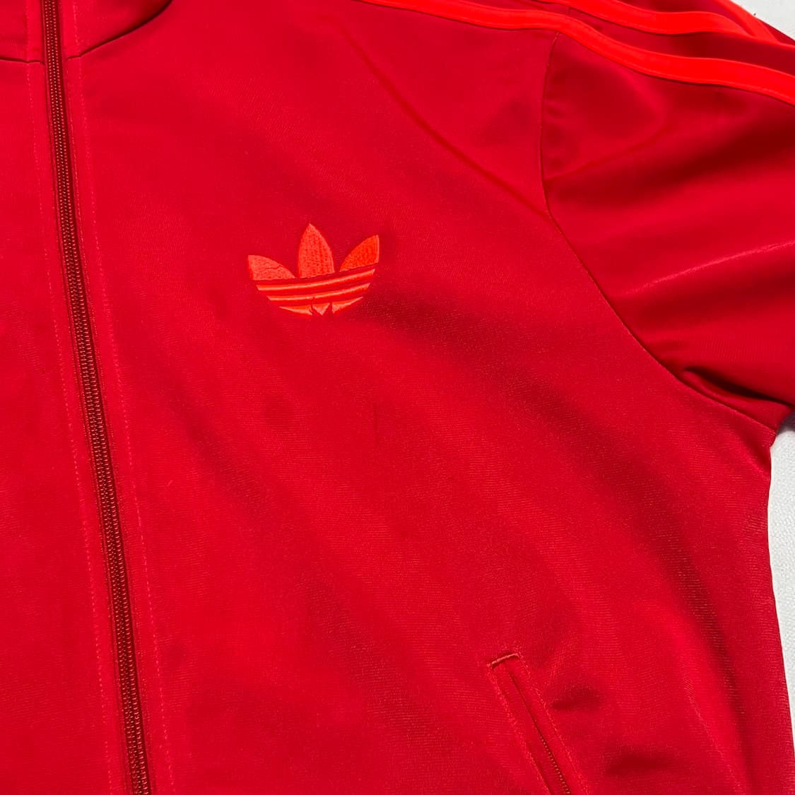95 아디다스 파이어버드 레드 오렌지라인 트랙탑 상품이미지6