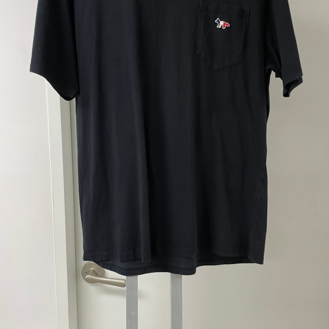 메종키츠네 반팔 티셔츠 블랙 XL 상품이미지3