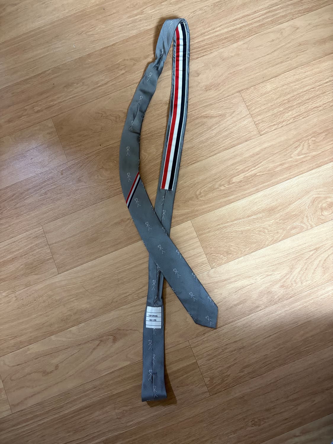 톰브라운 자카드 넥타이 상품이미지1