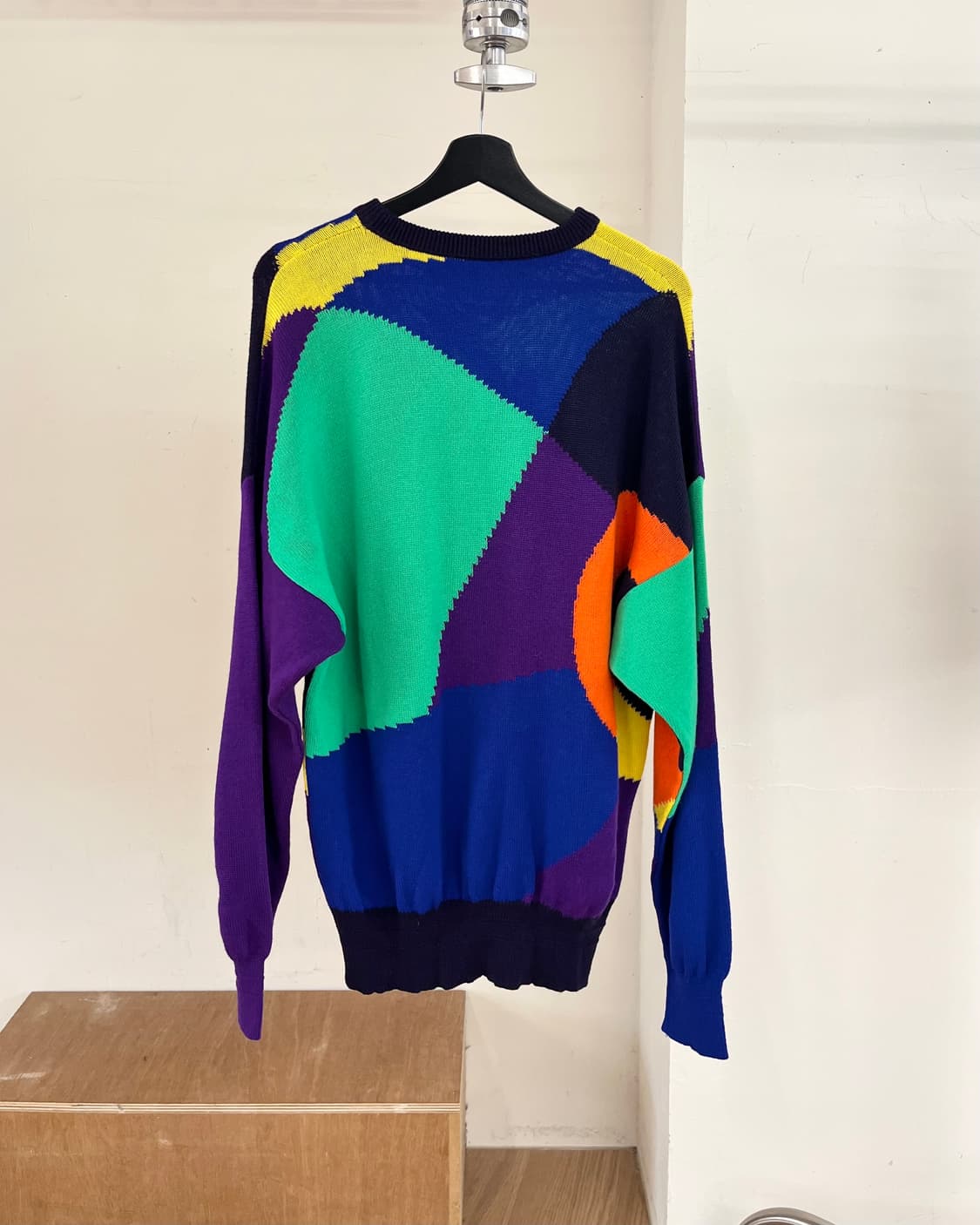 베르사체 피투라 아트 멀티컬러 울 스웨터 상품이미지5