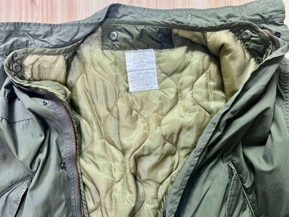 80s OG M65 피쉬테일 오리지널 개파카 M 상품이미지4