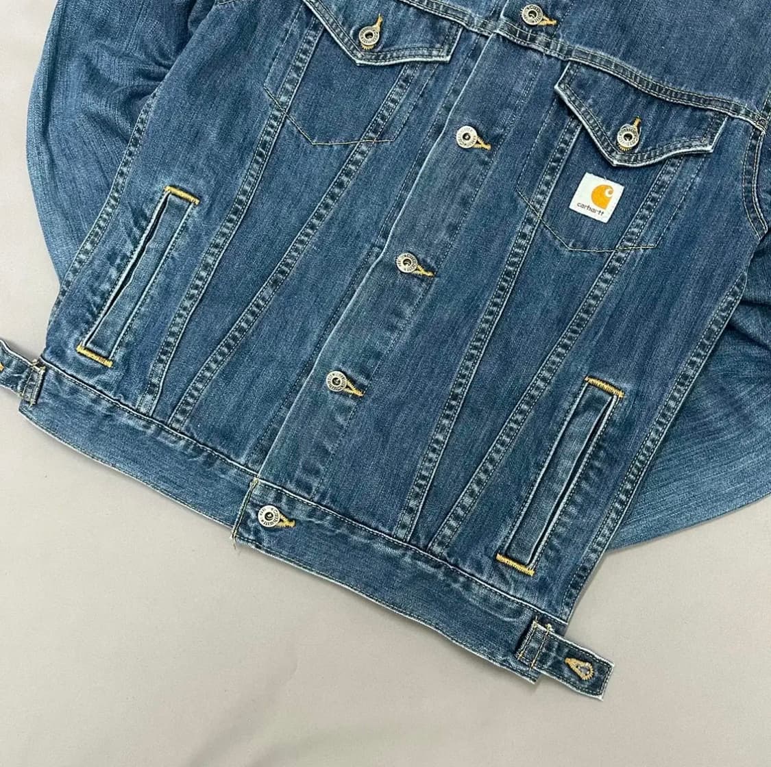 빈티지 칼하트 청자켓 팔아요(carhartt denim jacket) 상품이미지4