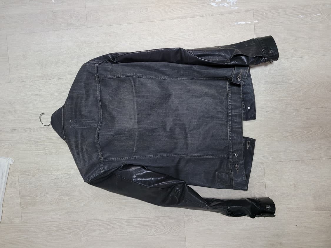 릭 오웬스 가죽 데님 자켓 상품이미지2