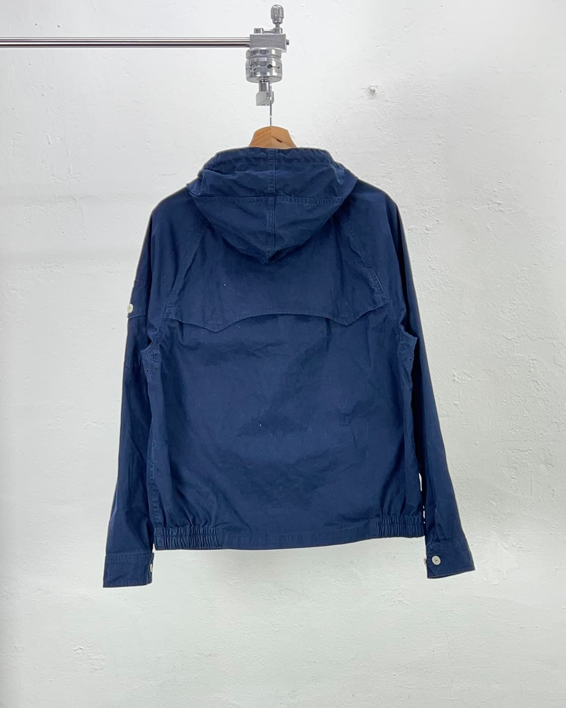 폴로 랄프로렌 딥 네이비 폴리쉘 유틸리티 풀 스냅 후드 자켓 상품이미지6