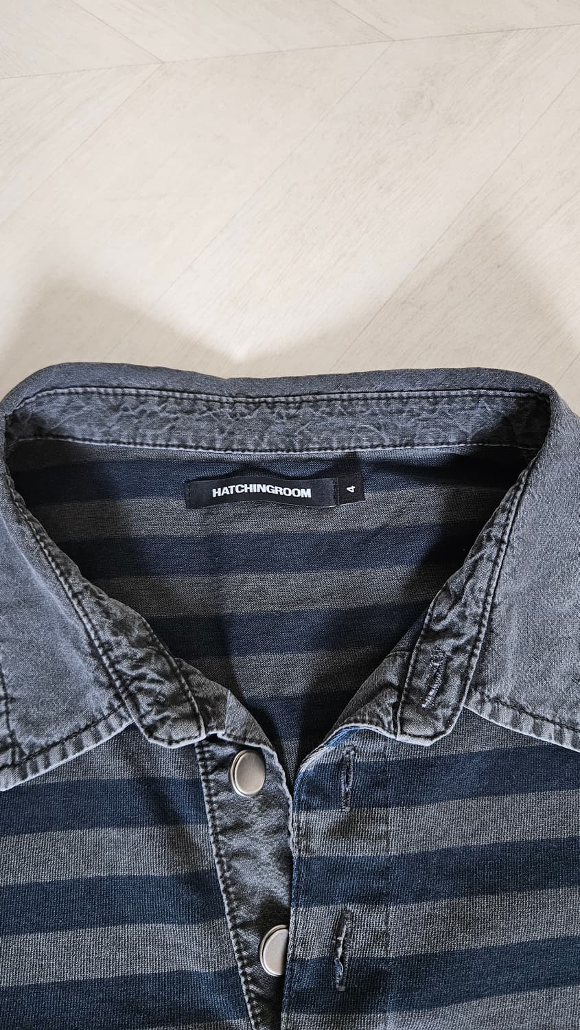 해칭룸 VTG 스트라이프 셔츠 상품이미지3