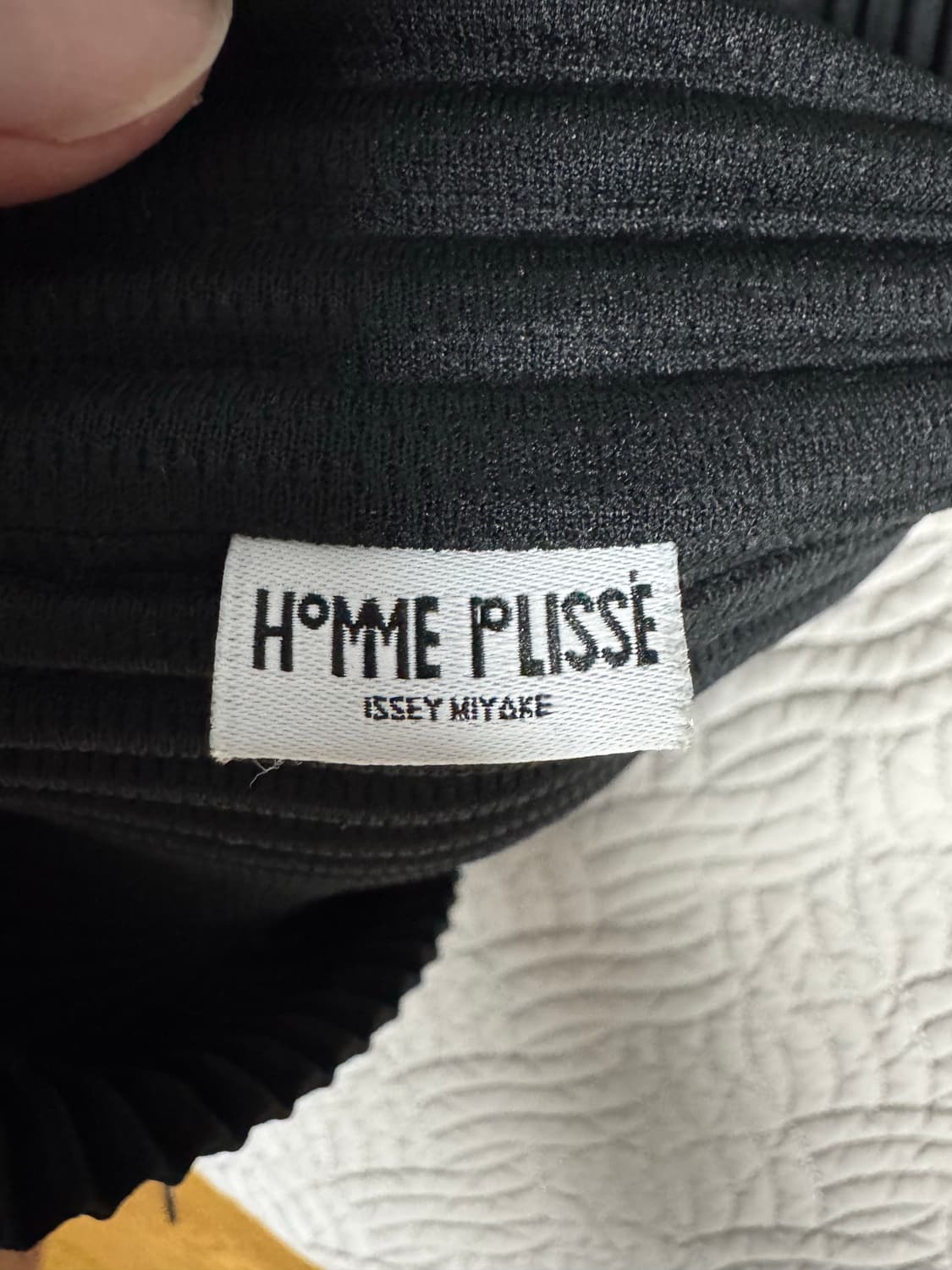 [4] 옴므플리세 먼슬리 코치자켓 블랙 상품이미지4