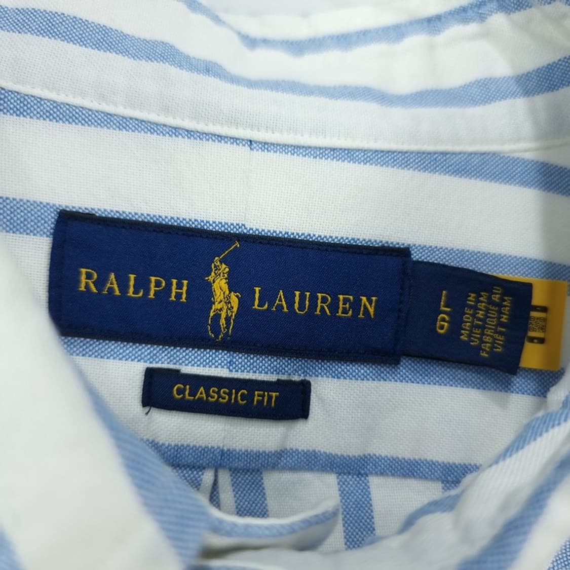 [폴로 랄프로렌] 클래식핏 포니 자수 스트라이프 셔츠 M20096 상품이미지9