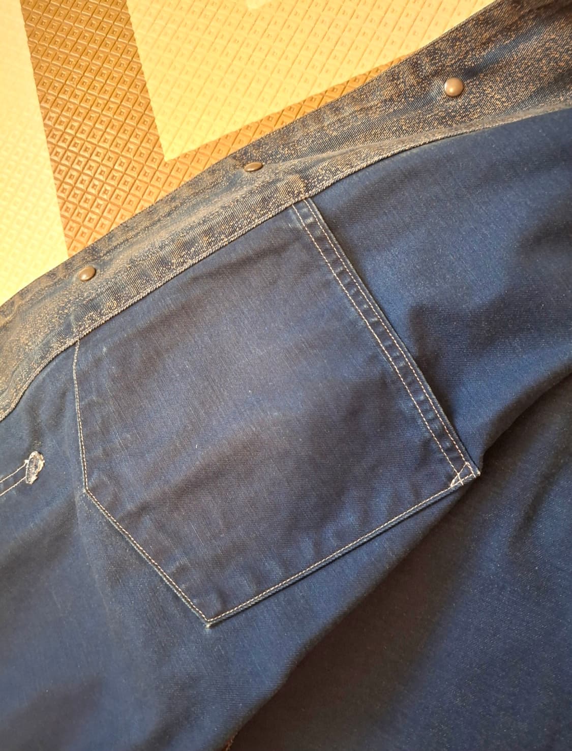 RRL 인디고 스트라이프 트윌 엔지니어 코트 더블알엘 상품이미지5