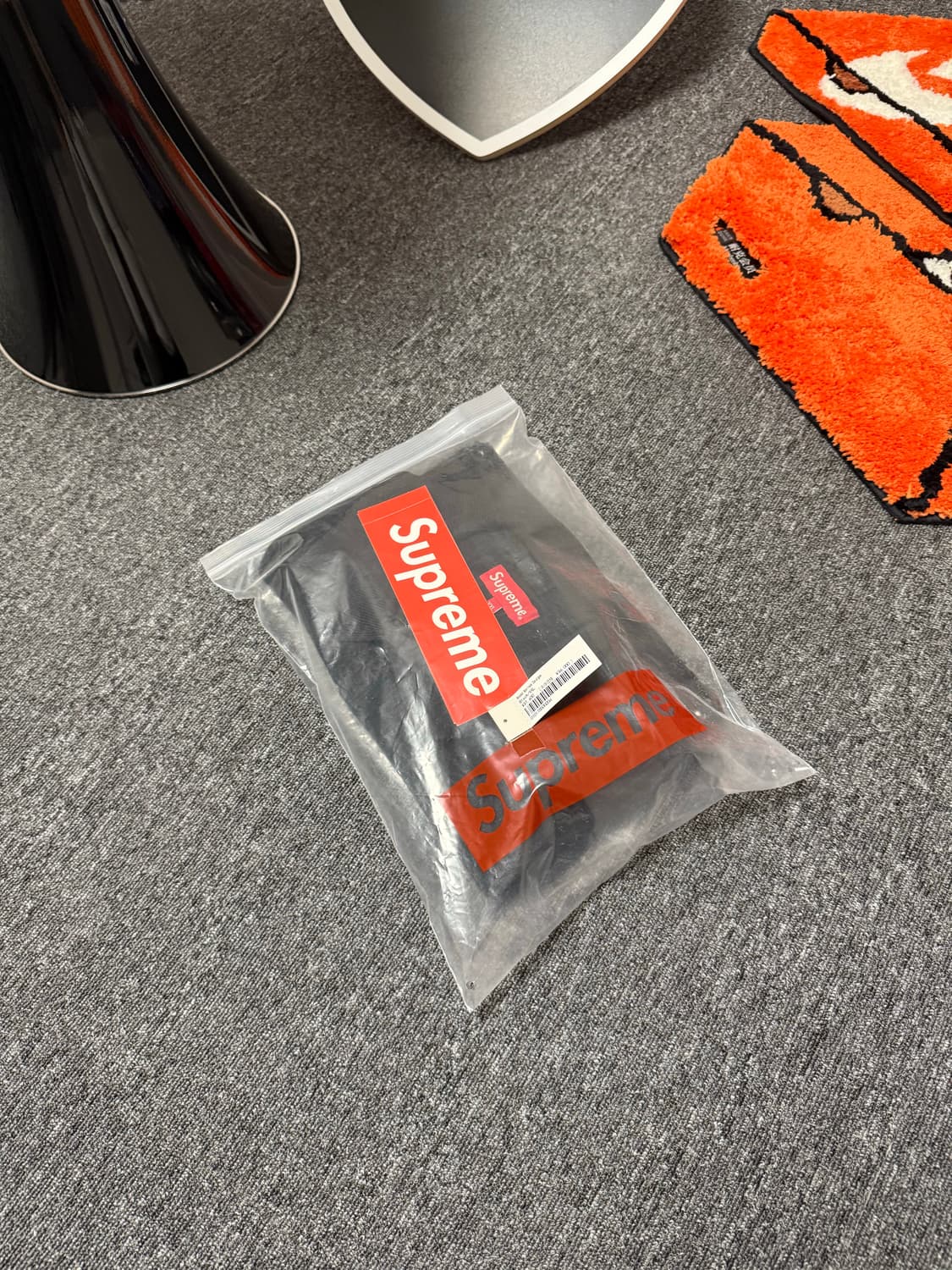 [XXL] 슈프림 비디드 아플리케 가디건 블랙 상품이미지6