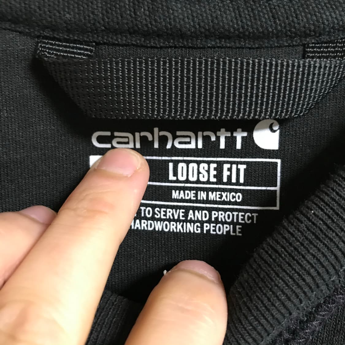 칼하트 라운드 스웻셔츠 상품이미지3