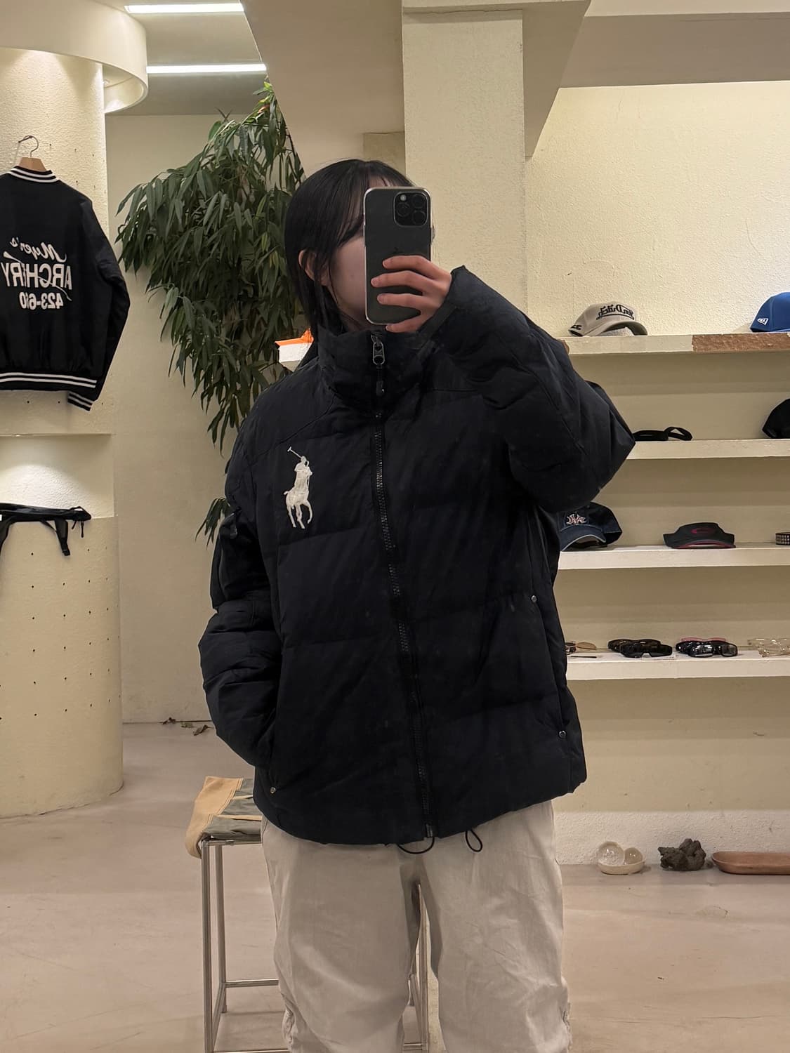 폴로 랄프로렌 빅포니 덕다운 패딩 U282 상품이미지1