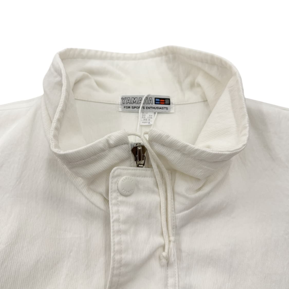 야마하 트랙 자켓 화이트 상품이미지8