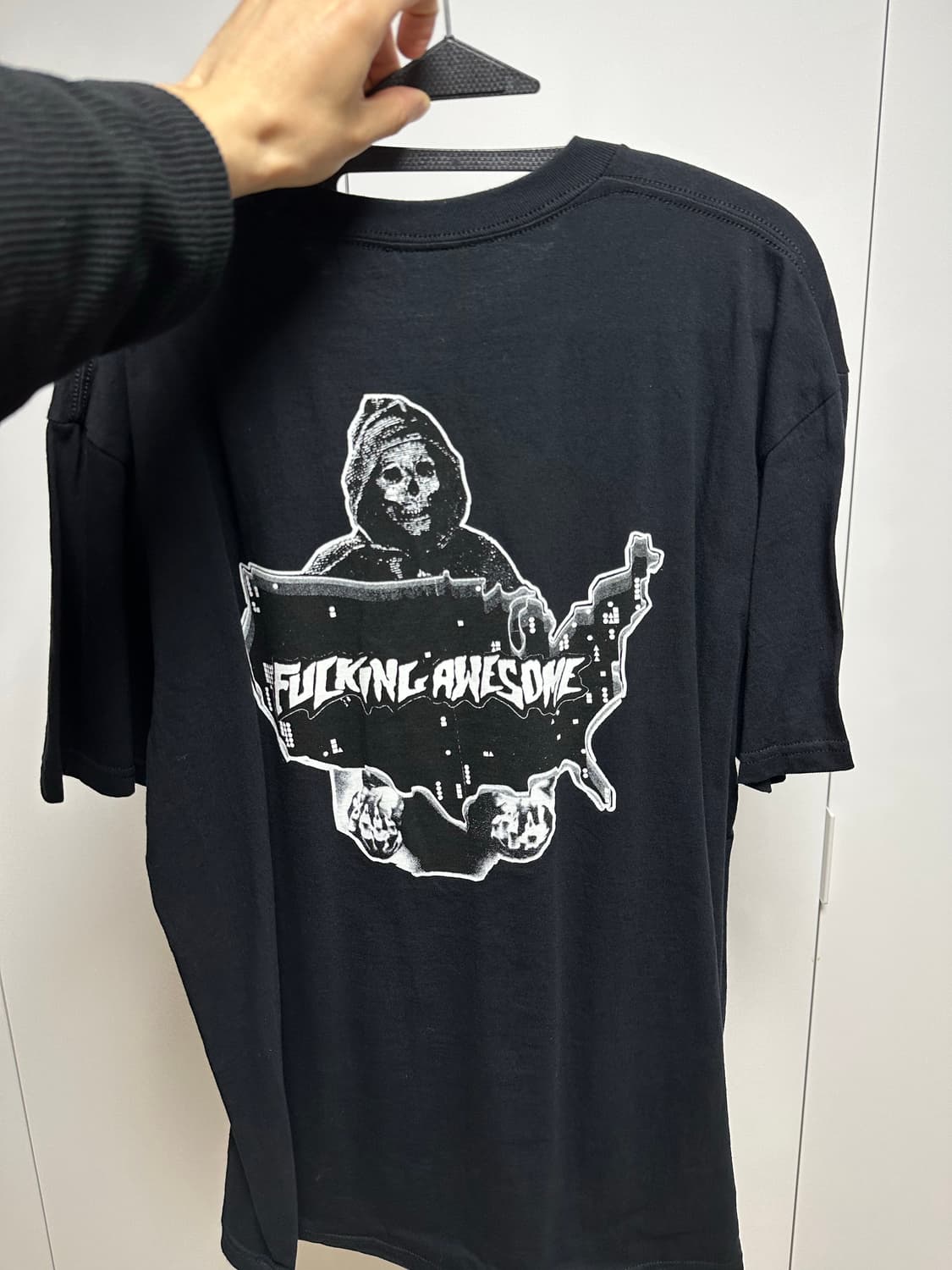 퍼킹어썸 그래픽 반팔 티셔츠 XL 급처 상품이미지1