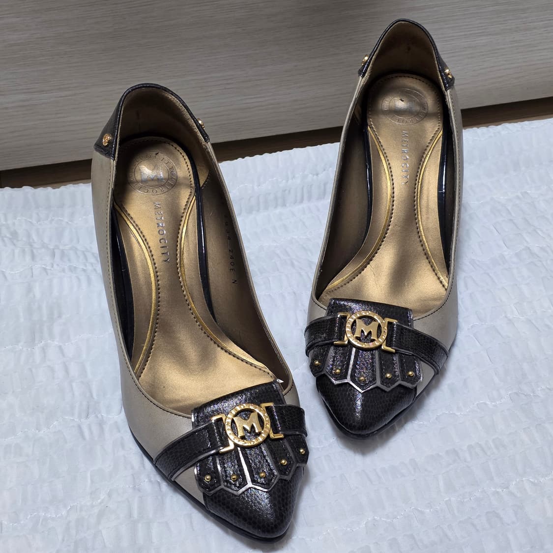 빈티지 여성 펌프스힐 구두 상품이미지1