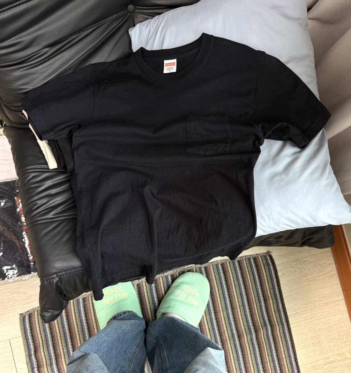 14ss 슈프림 안티히어로 반팔 티셔츠 상품이미지2