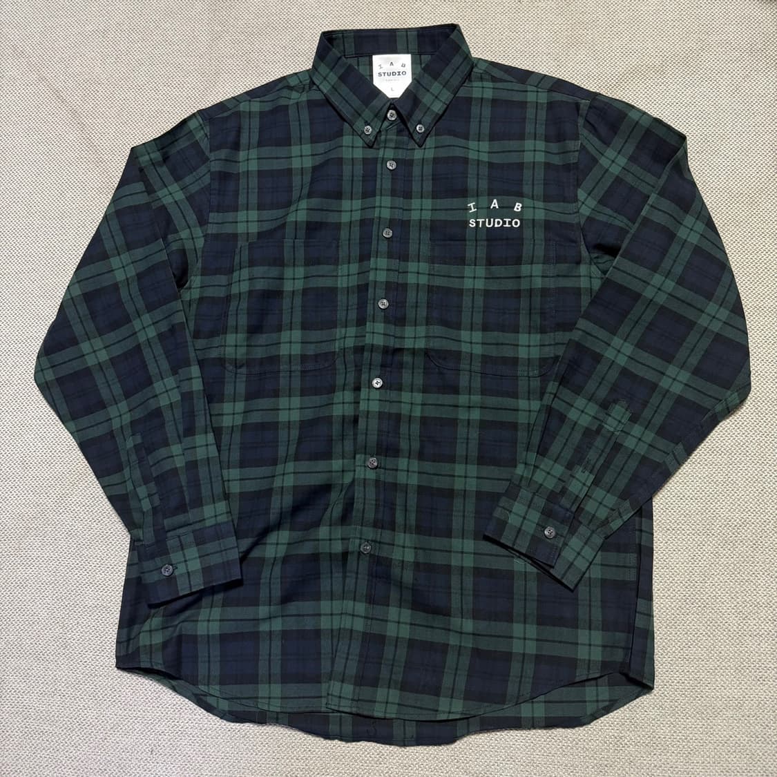 아이앱 스튜디오 체크 셔츠 상품이미지1