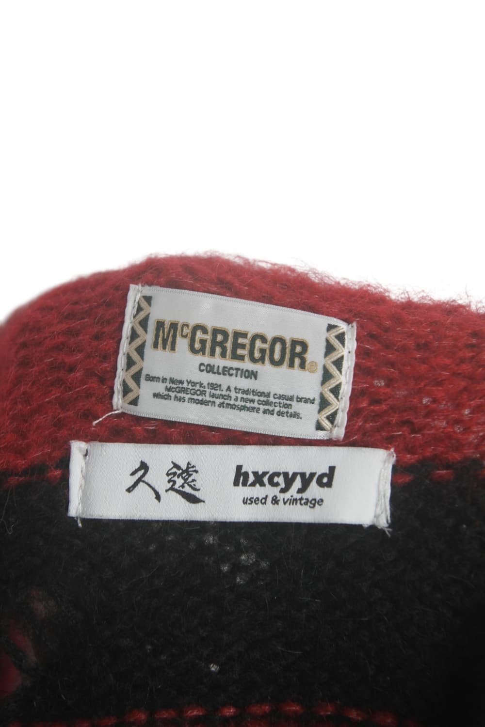 커트코베인 hxcyyd 맥그리거 90s 리메이크 니트 상품이미지8