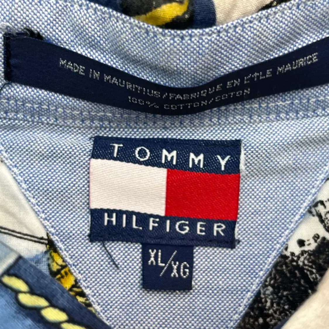 타미힐피거 남성 프린팅 셔츠 (XL) 상품이미지3