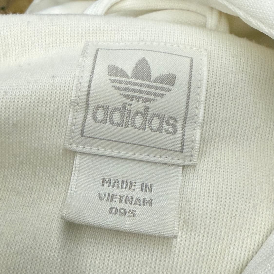아디다스 흰빨 화이트 후플 플락 져지 후드집업 95 상품이미지5