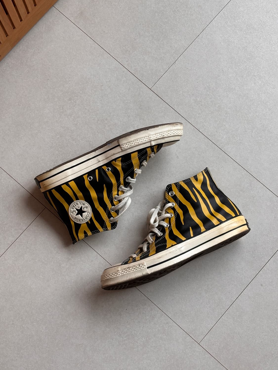 레더 애니멀 프린트, 빈티지 컨버스 285 상품이미지1